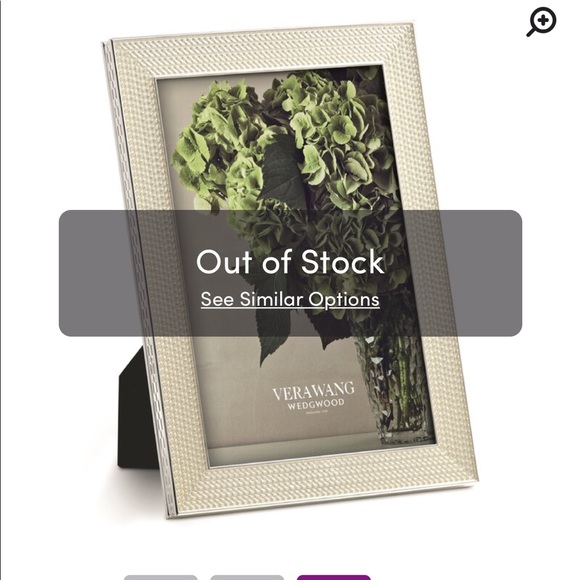 NWT Vera Wang Wedgewood, With Love Mist frame 8x10 - Picture 4 of 15